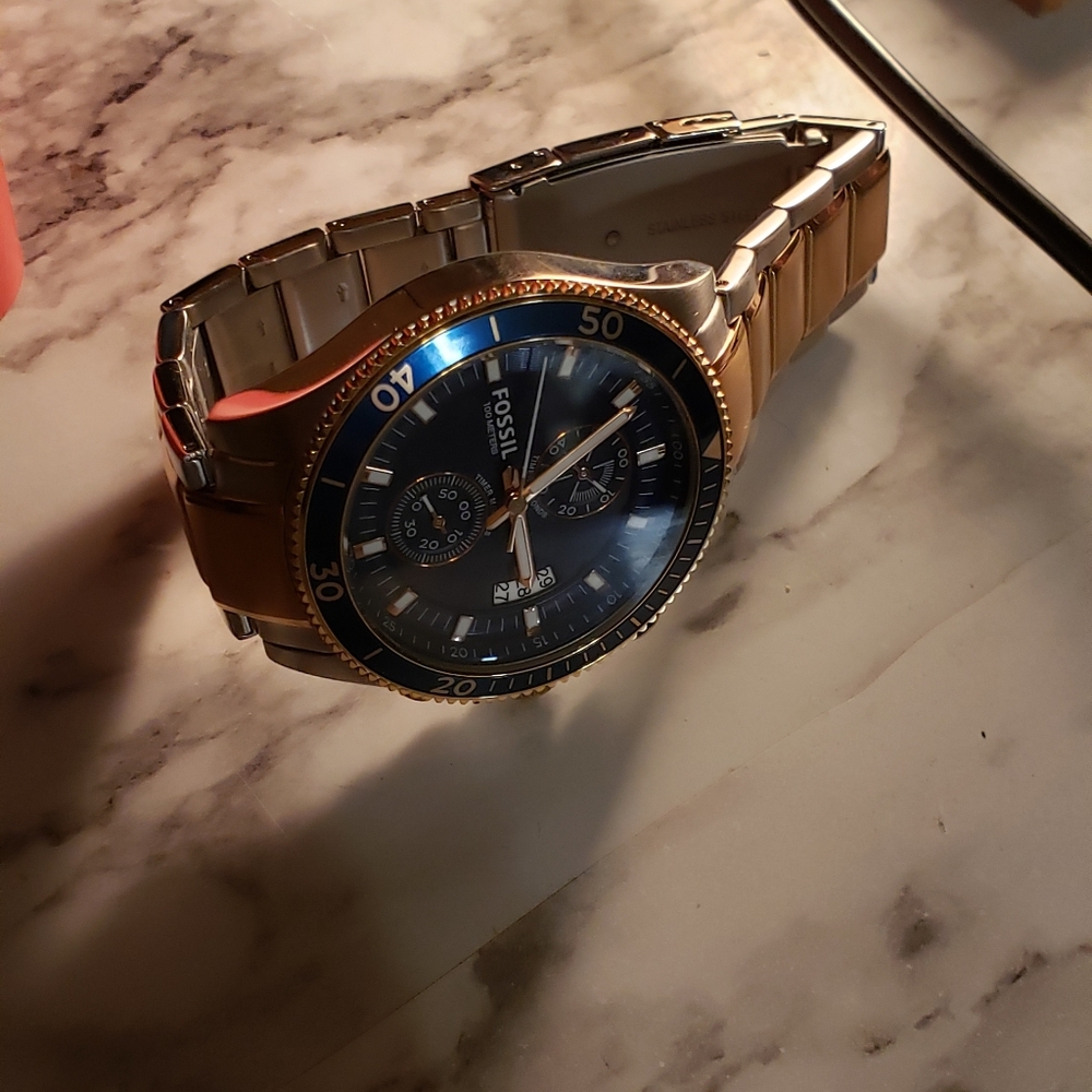 Men's Fossil watch - Picture 4 of 5